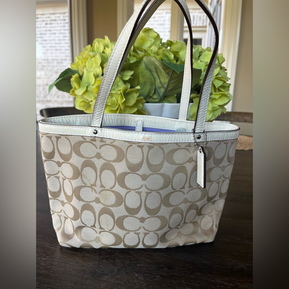 Coach small tote